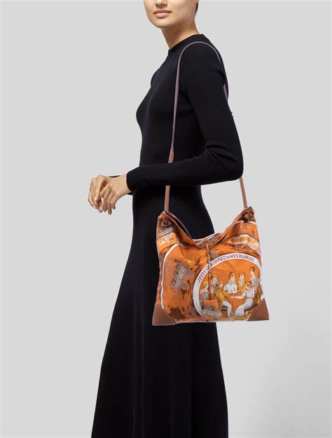 HERMÈS Silk City Bag for Women 